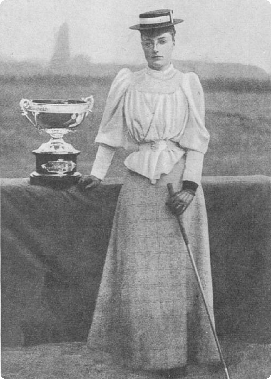 Margaret Scott, first female golfer