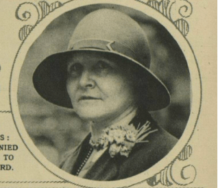 Inspector Lilian Wyles in 1928