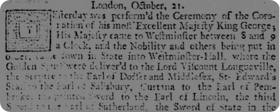 Stamford Mercury 1714