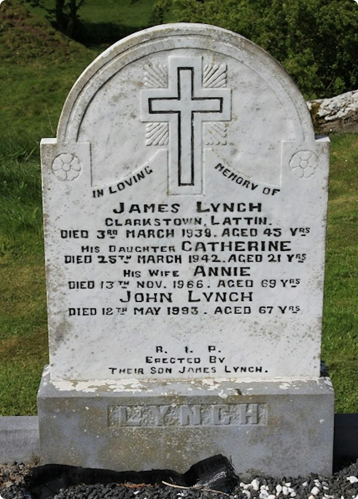 Lattin cemetery, Tipperary.