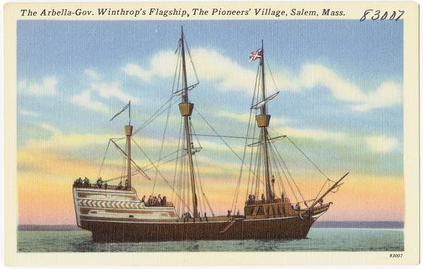 Winthrop Fleet passenger list