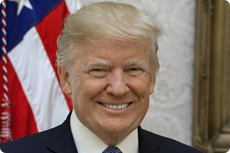 US President Donald Trump