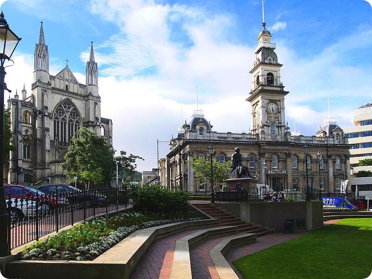 Dunedin, New Zealand - Scottish origins.