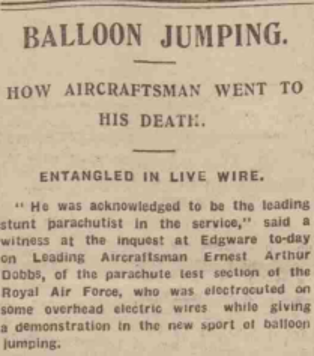 Derby Daily Telegraph, 15 March 1927.