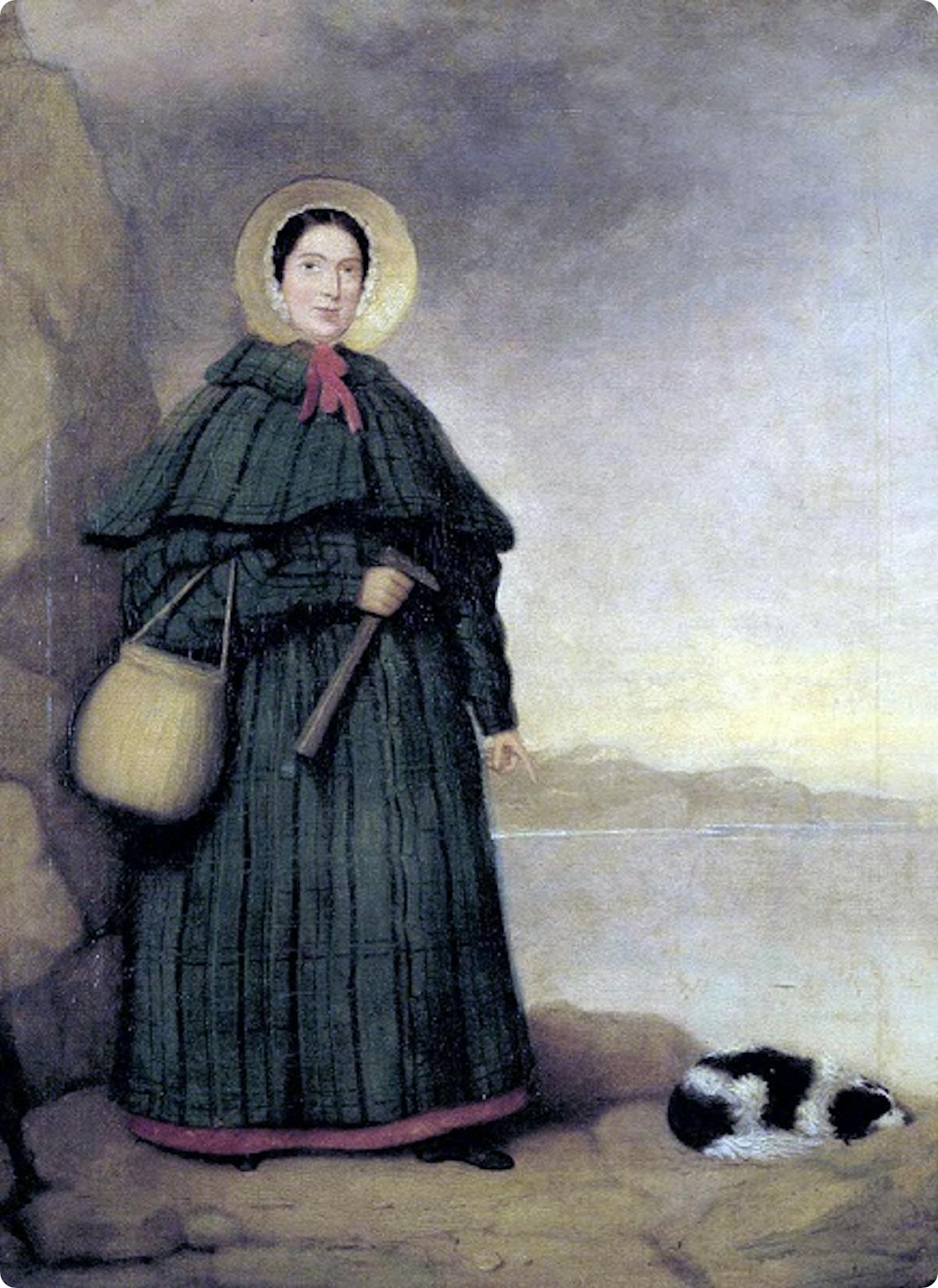 Mary Anning, 1842