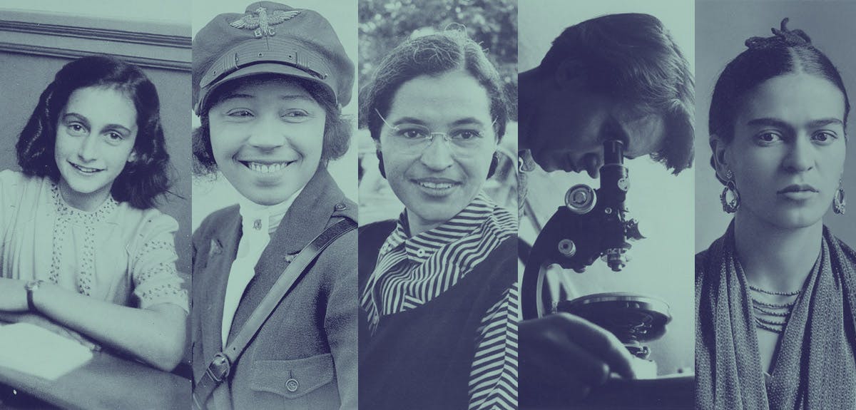 Inspirational women in history