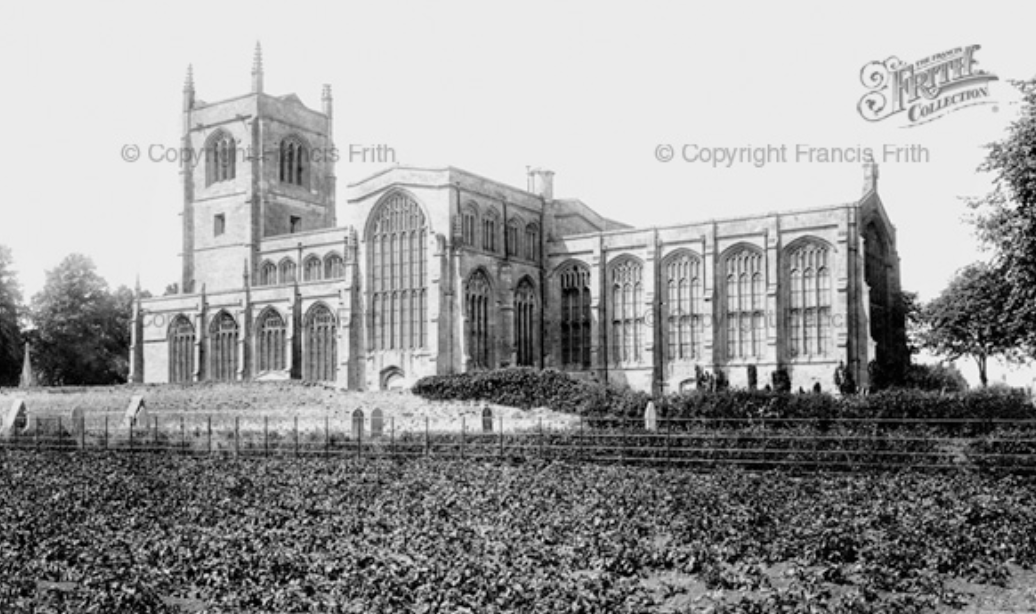 The Church of the Holy Trinity, Tattershall, Lincolnshire, found in the Francis Frith collection.