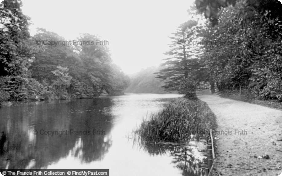 Wanstead Park, circa 1906, from the Francis Frith collection.