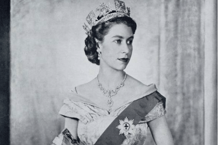 queen elizabeth ii coronation portrait