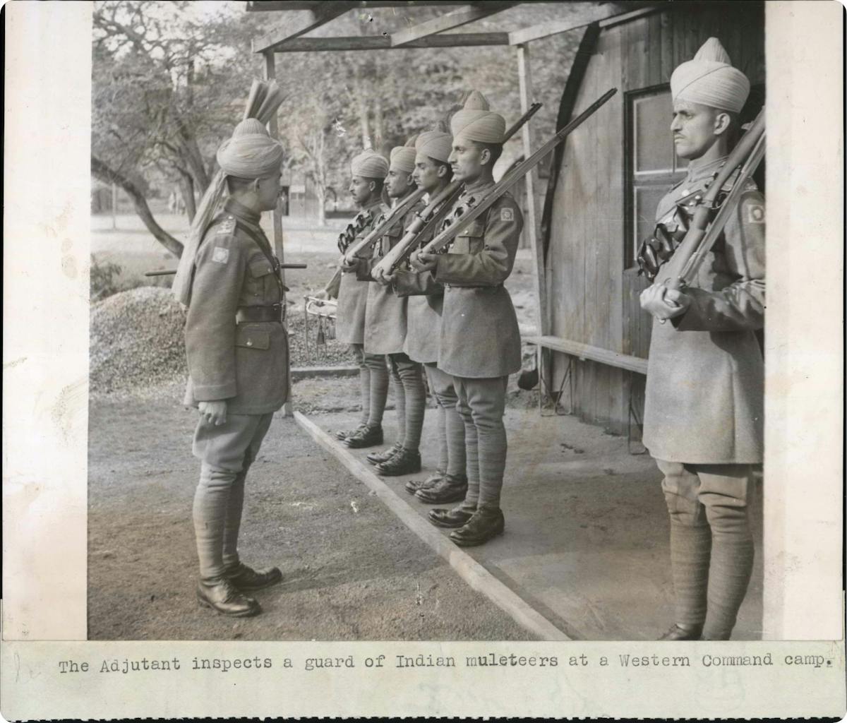 British Indian Army, WW2