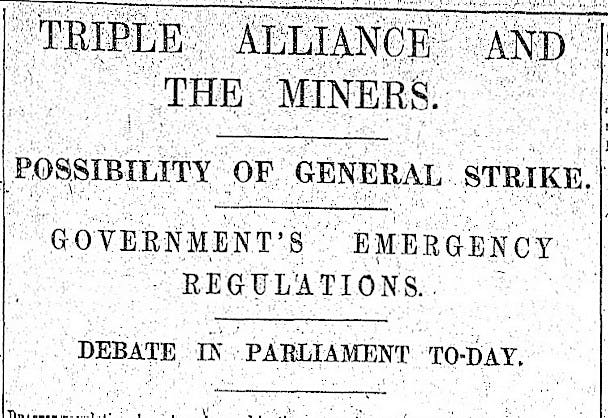 Triple Alliance General Strike 1921