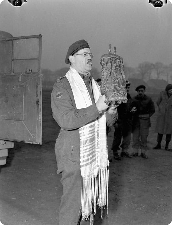 Canadian rabbi, Germany, World War 2
