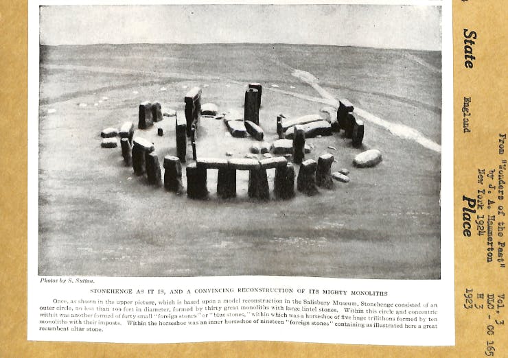 Stonehenge, found in Historic Photos of England and Wales.