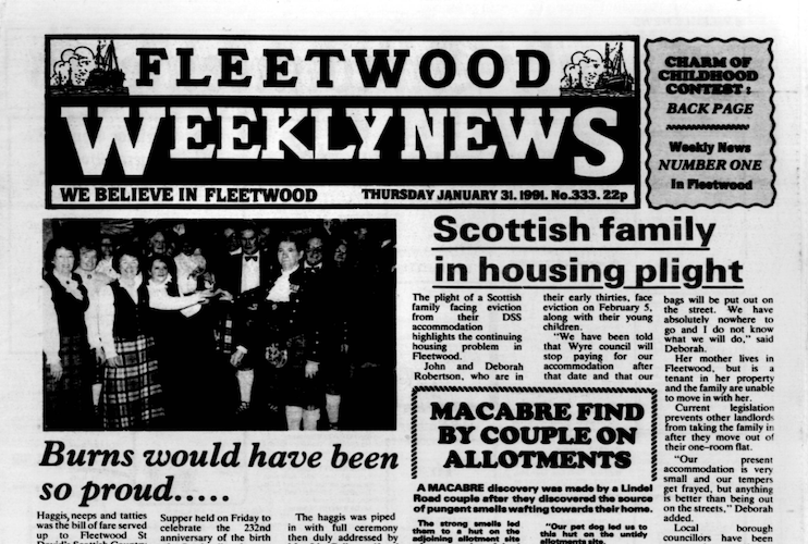 Fleetwood Weekly News