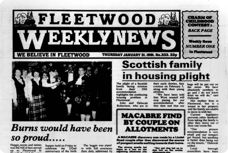 Fleetwood Weekly News