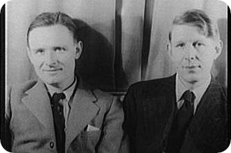 WH Auden and Christopher Isherwood