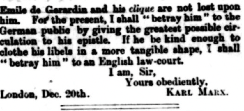 Eastern Post, 23 December 1871.