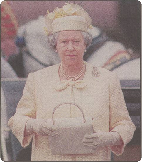 The Queen in 1997