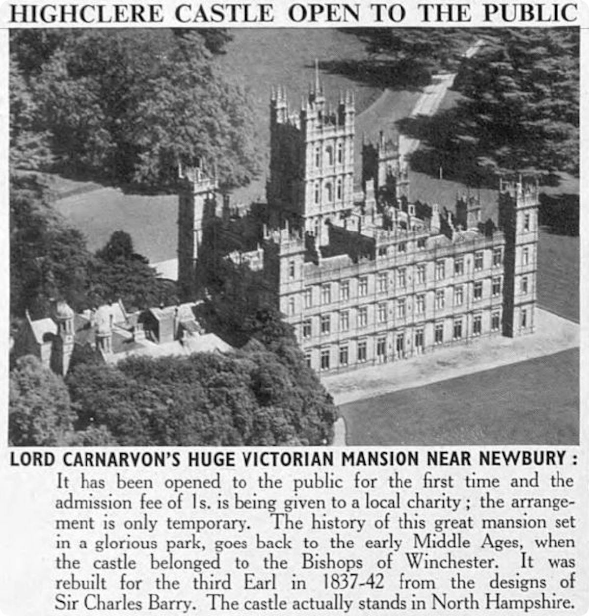 Highclere Castle 1900s