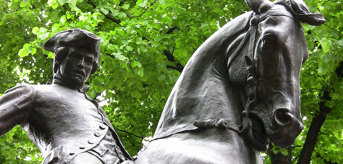 Paul Revere statue