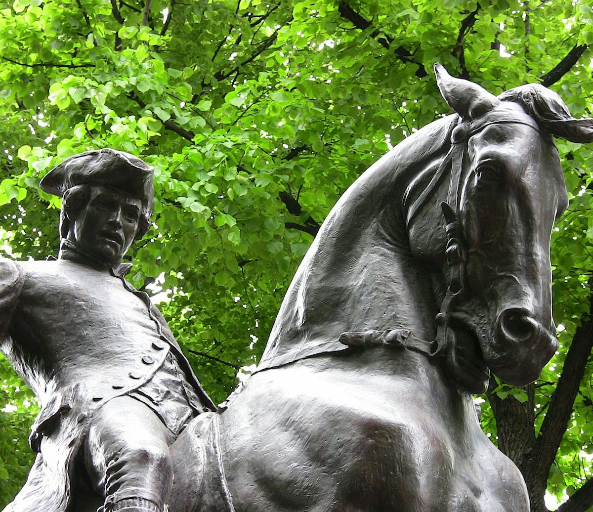 Paul Revere statue