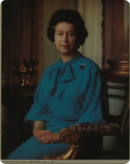 The Queen's birthday portrait, 1982