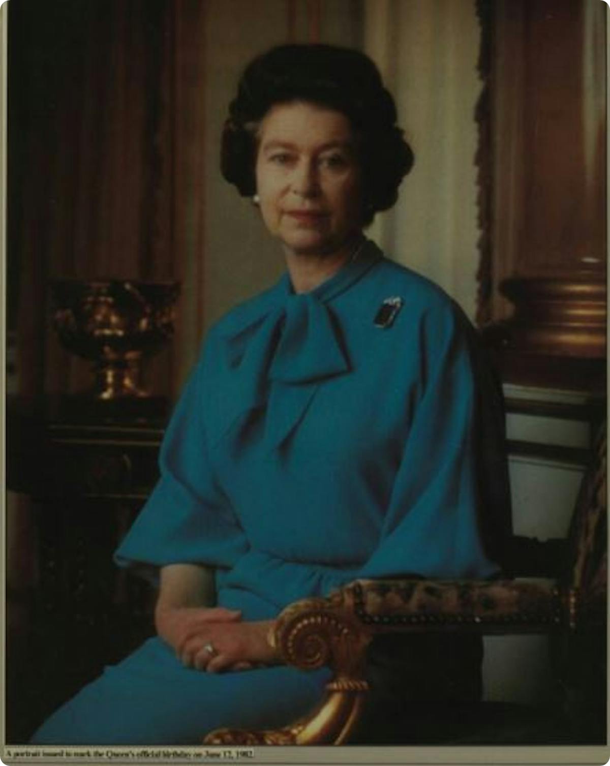 The Queen's birthday portrait, 1982