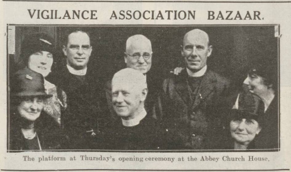 The Vigilance Association, Bath Chronicle and Weekly Gazette, 1925.