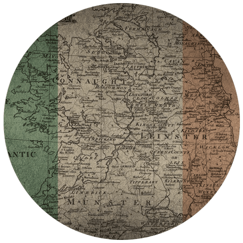 Map of Ireland