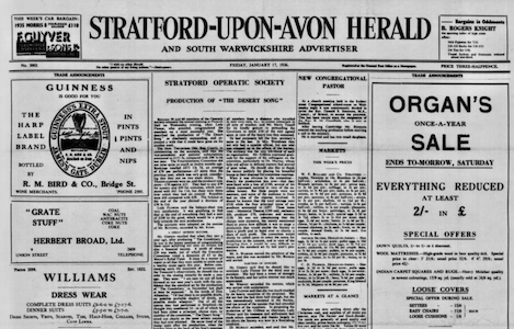 Statford-upon-Avon Herald