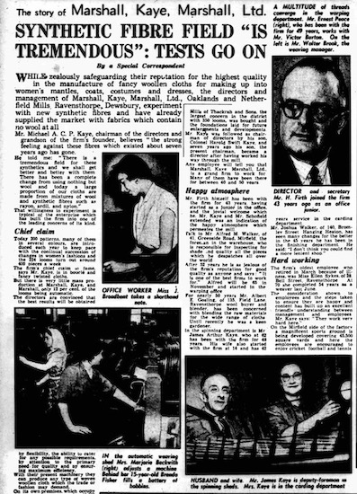 Bradford Observer, 15 June 1954.