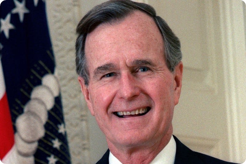 US President George Bush
