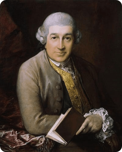 Portrait of David Garrick by Thomas Gainsborough, 1770