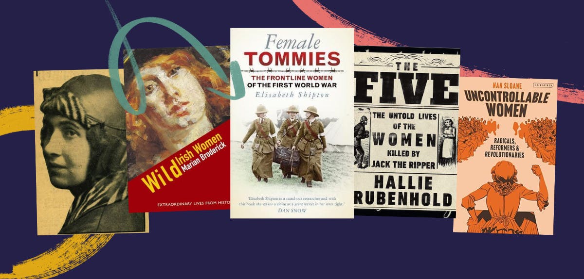 A selection of women's history books