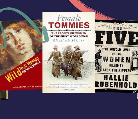 A selection of women's history books