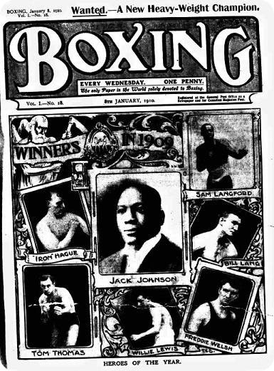 Boxing newspaper archive