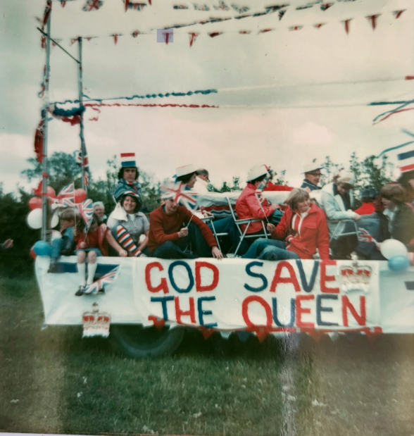 Sandra's photo of the Silver Jubilee.