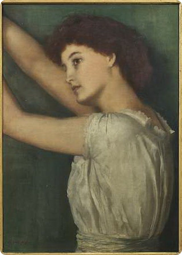 Portrait of Lillie Langtry, by Frank Miles.
