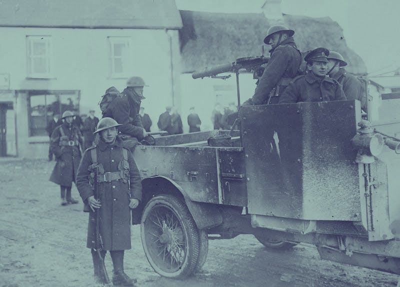 Soldiers during the Irish War of Independence