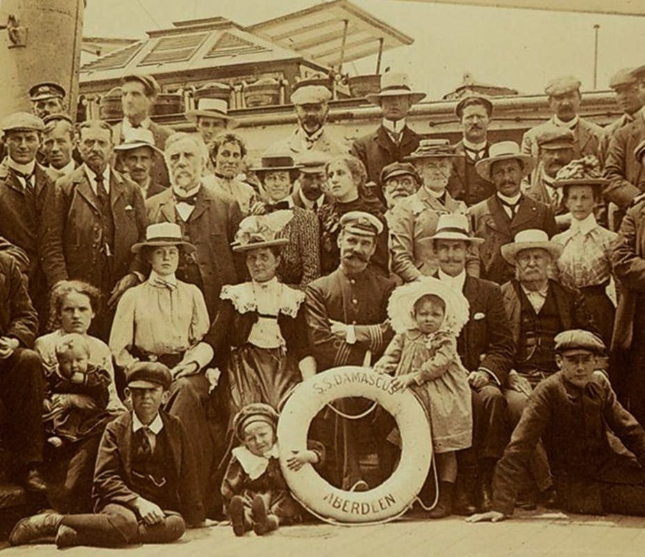 Records of migration to Australia