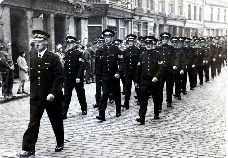 Special Constables in Inverness during World War 2