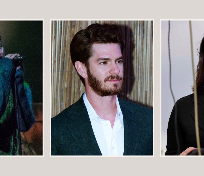 Will Young, Andrew Garfield, Mishal Husain
