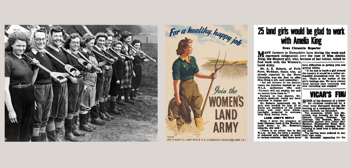 Amelia King Women's Land Army