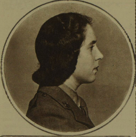 Side profile headshot of Andree Borrell, an SOE agent