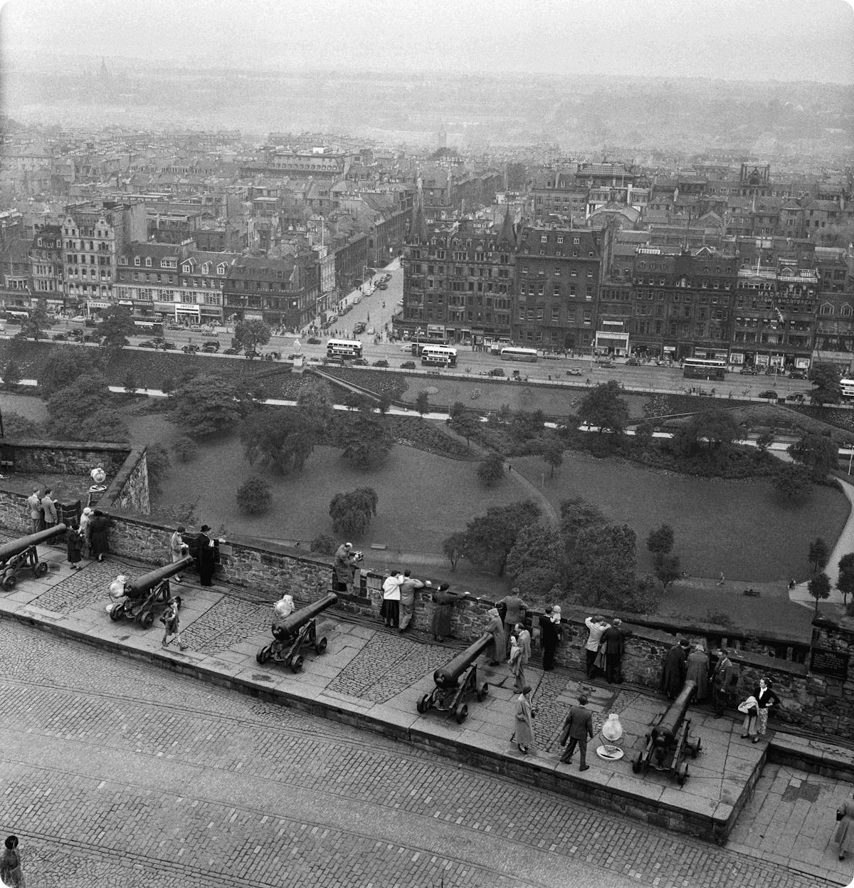 Edinburgh in 1954