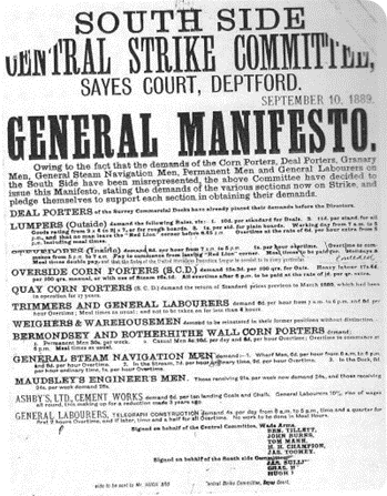1889 London Dock Strike Wikipedia