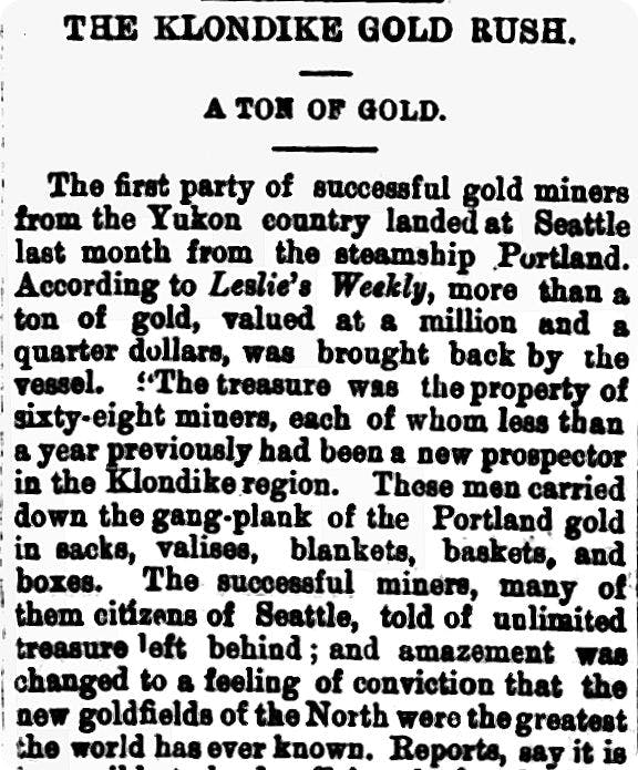 Montgomeryshire Echo, 4 September 1897.