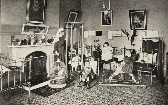 A Barnardo's Home in Birkdale, Lancashire.