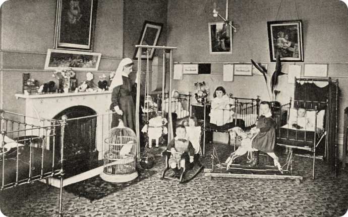 A Barnardo's Home in Birkdale, Lancashire.