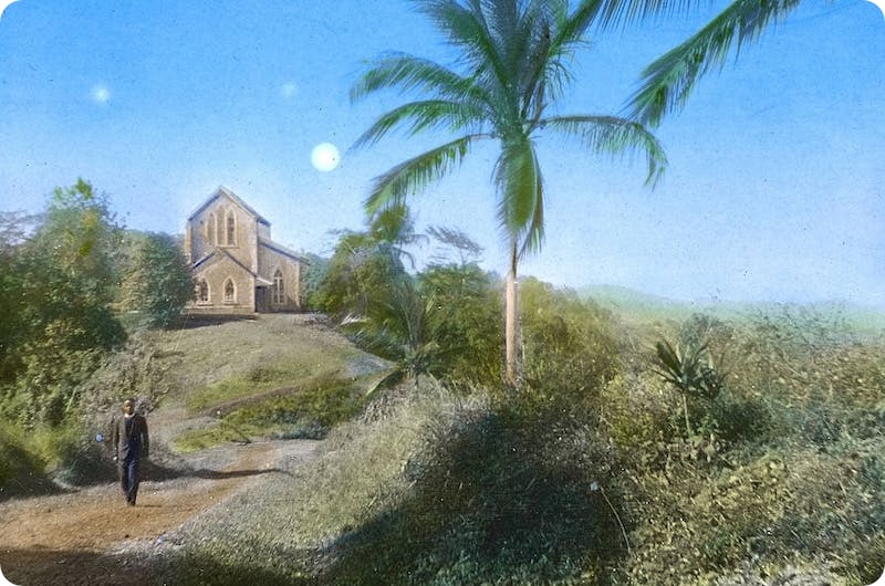Brownsville Church, Jamaica, between 1875 and 1940.